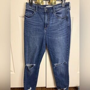 Bundle 2 Abercrombie & Fitch Women's Jeans Bundle‎ Size 28 High Rise Skinny